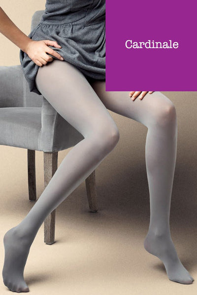 Stylish Satin 40 Den Opaque Microfiber Tights in 27 Colors, perfect for any outfit, by Veneziana.