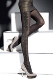 Sher Patterned Tights - Spike Angel
