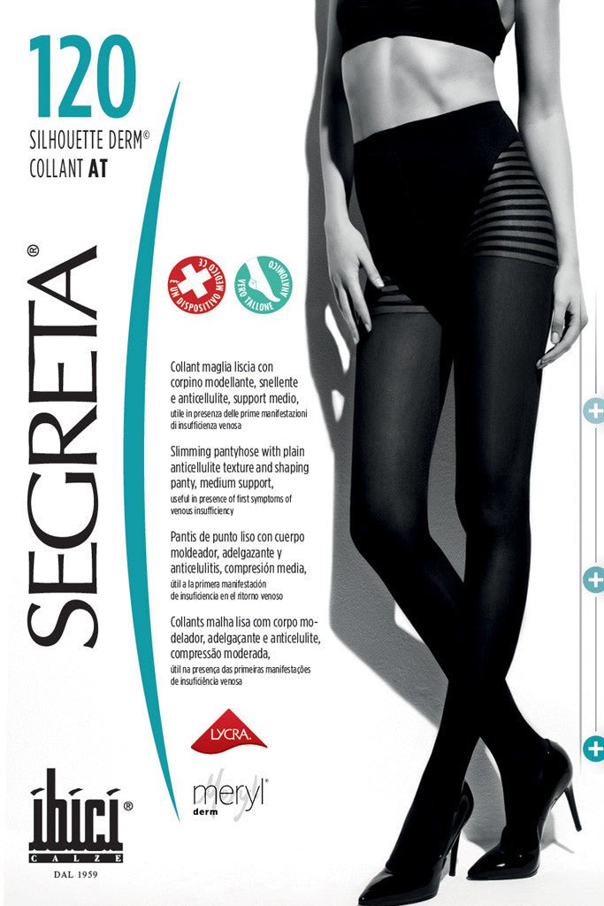 Silhouette 120 Derm Support Pantyhose - Spike Angel