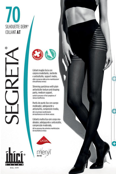 Silhouette 70 Derm Support Pantyhose 11-14 mmHg 15-19 hPa by Ibici offers comfort and quality for everyday wear.