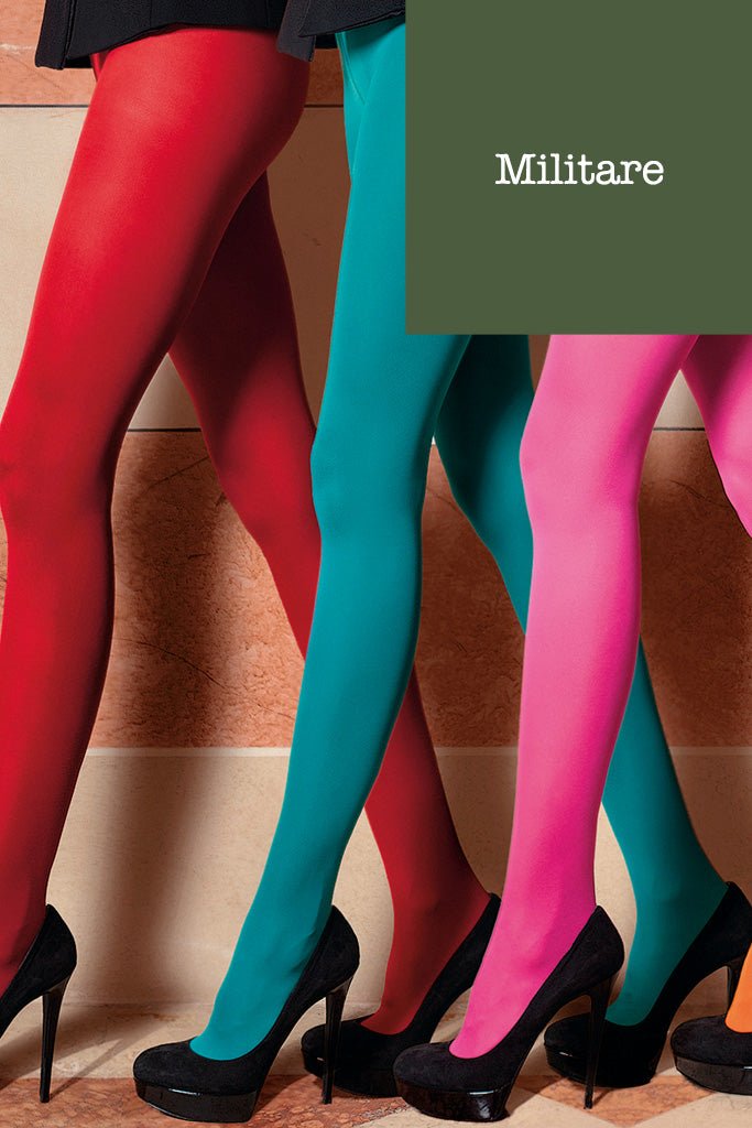 Sophie 70 Den Semi-Opaque Color Tights (A to O) - Spike Angel